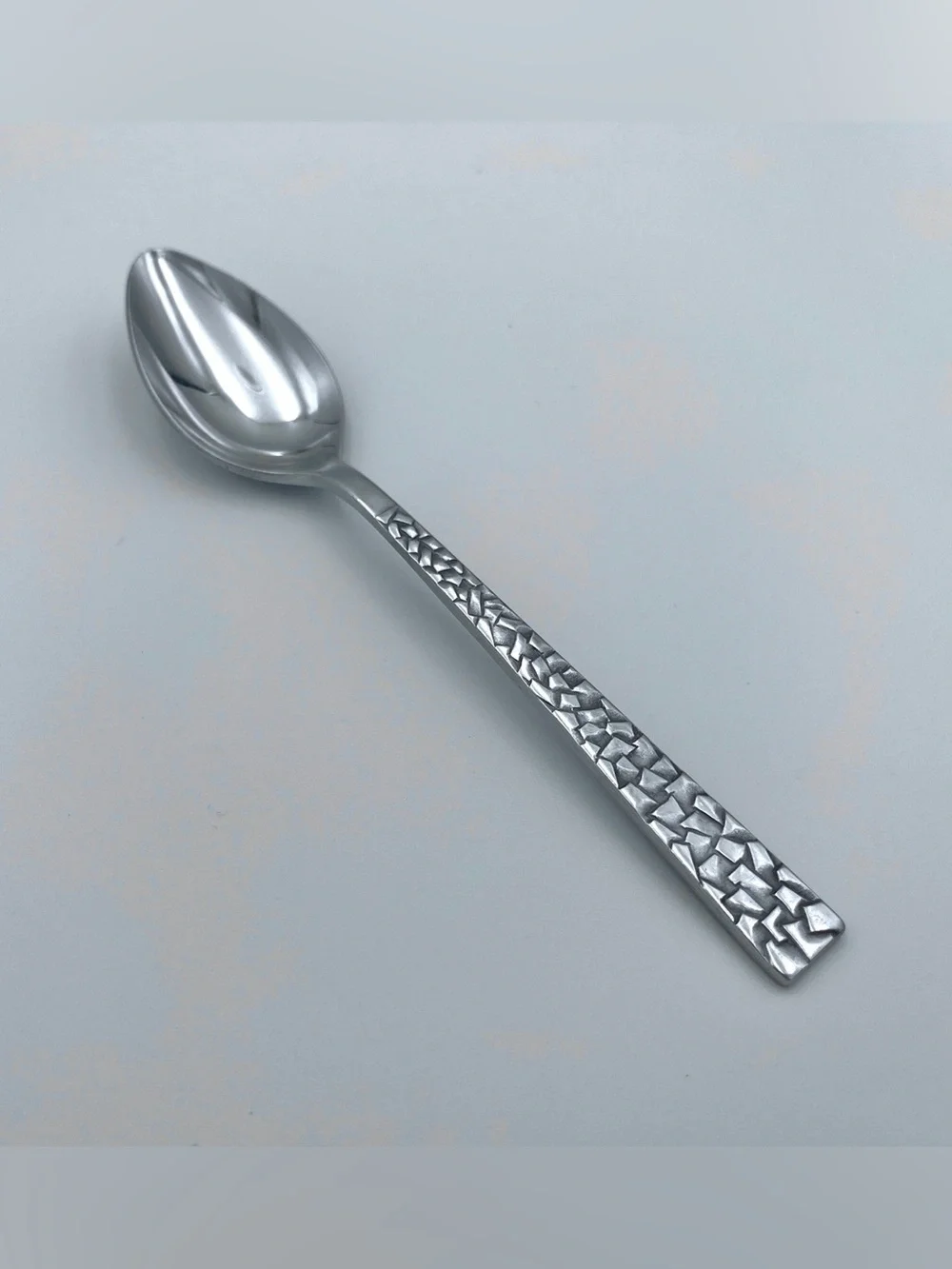 Vintage National Silver Co PAMPLONA Stainless Steel Teaspoons - MCM - Set of 4